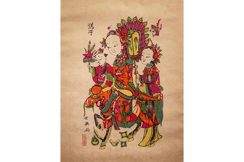 陕西凤翔年画
